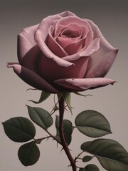 Free Celebrate Love Happy Valentine's Day with Stunning Rose Flowers, Generative Ai