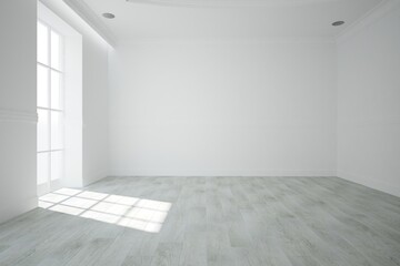 Modern interior design. 3D illustration