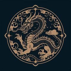 chinese new year dragon