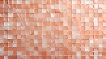 Peach fuzz mosaic background