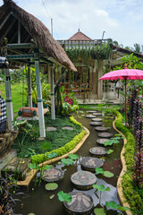 garden in bali near ubud