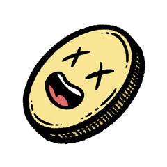 svg color dead coin pcsk studio stock element