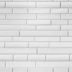 Seamless texture of white brick wall.