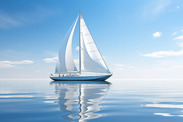 sailboat on the sea