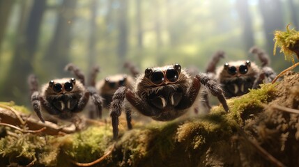 Groundhog Day spiders