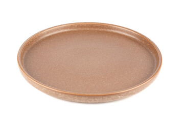 Brown plate - 689783392