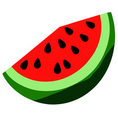 Juicy Watermelon SVG Delight for Summer Designs