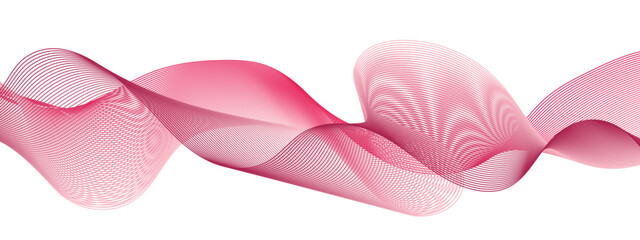 Abstract colorful wave and curve lines with technology background. Abstract frequency sound wave technology and science background. Wavy banner, template design.