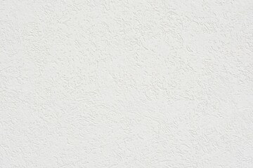 White background and texture of wall decoration with white decorative gypsum bark beetle plaster