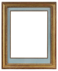 Large picture frame on a transparent background, in PNG format.