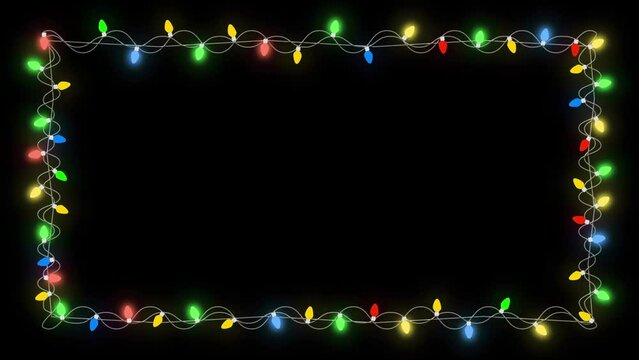 Christmas Lights Overlay For Adobe Premiere, After Effects, Final Cut, GV Edius, and other NLE Software. Features: FULL HD 1920&times;1080 resolution. 30 FPS. QuickTime H.264. 