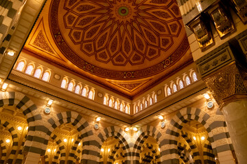 Obraz premium Masjid an-Nabawi, Mescid i Nebevi in Medina