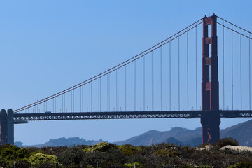 golden gate bridge - long perspective 