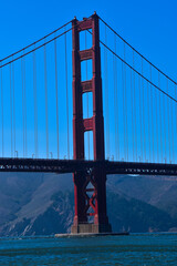 golden gate bridge - close