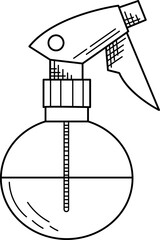Spray Bottle Outline