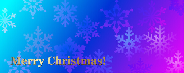 Christmas blue and pink vector background with snowflakes for cards, cover, flyer, poster, luxe invite, prestigious voucher and invitation. Modern premium luxury winter template. 