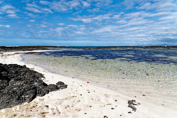 Natural tidal pools of The Playa de los Charcos beach - Fuerteventura