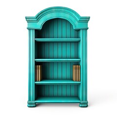 Bookshelf turquoise