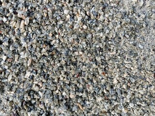 Crushed stones for building construction