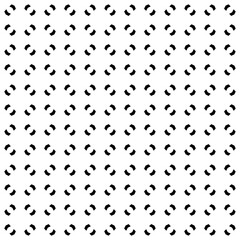 Black and white seamless abstract pattern. Background and backdrop. Grayscale ornamental design. Mosaic ornaments. Vector graphic illustration. EPS10.