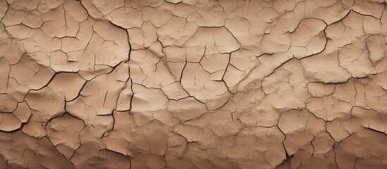 Background texture of dry cracked soil Soil drought Deep cracks Dried soil in Antalya Environmental protection World Day to Combat Desertification and Drought Ecology and Nature Conservation