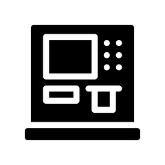 atm glyph icon