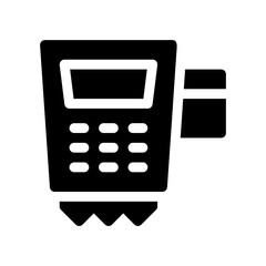 credit card glyph icon