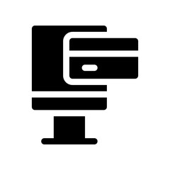 kiosk glyph icon