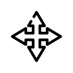 move selector line icon