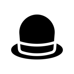 hat glyph icon
