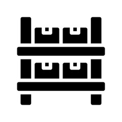 limited stock glyph icon