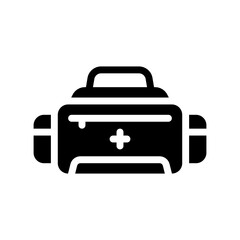 first aid glyph icon