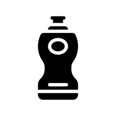 water bottle glyph icon