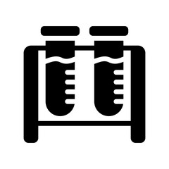 chemistry glyph icon