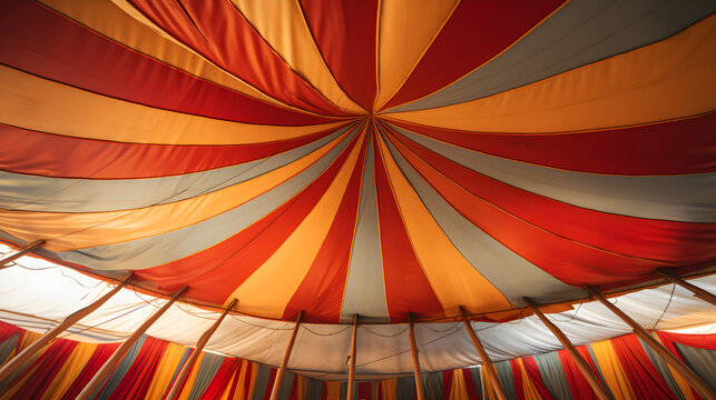 Circus tent from inside