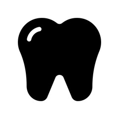 tooth glyph icon