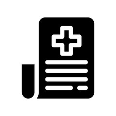 Obraz premium records glyph icon