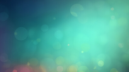 Abstract bokeh background. Soft serene light with defocused spots.