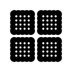 biscuit glyph icon
