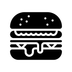 burger glyph icon