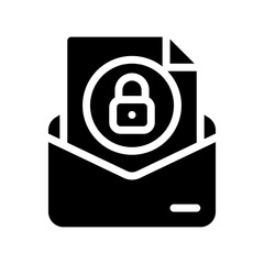 mail glyph icon