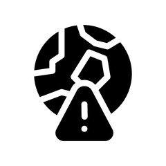 geopolitics glyph icon