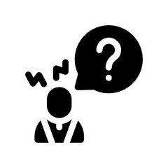 difficulties glyph icon