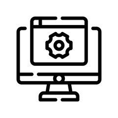 programming line icon