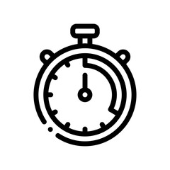 timer line icon