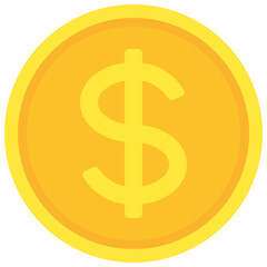 Dollar Money Coin Icon