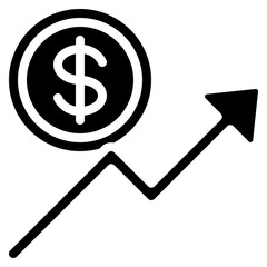 Money Increase Arrow Icon