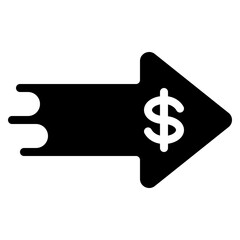 Fast Money Right Arrow Icon