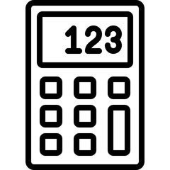 Calculate Numbers Icon