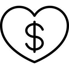 Love Money Icon